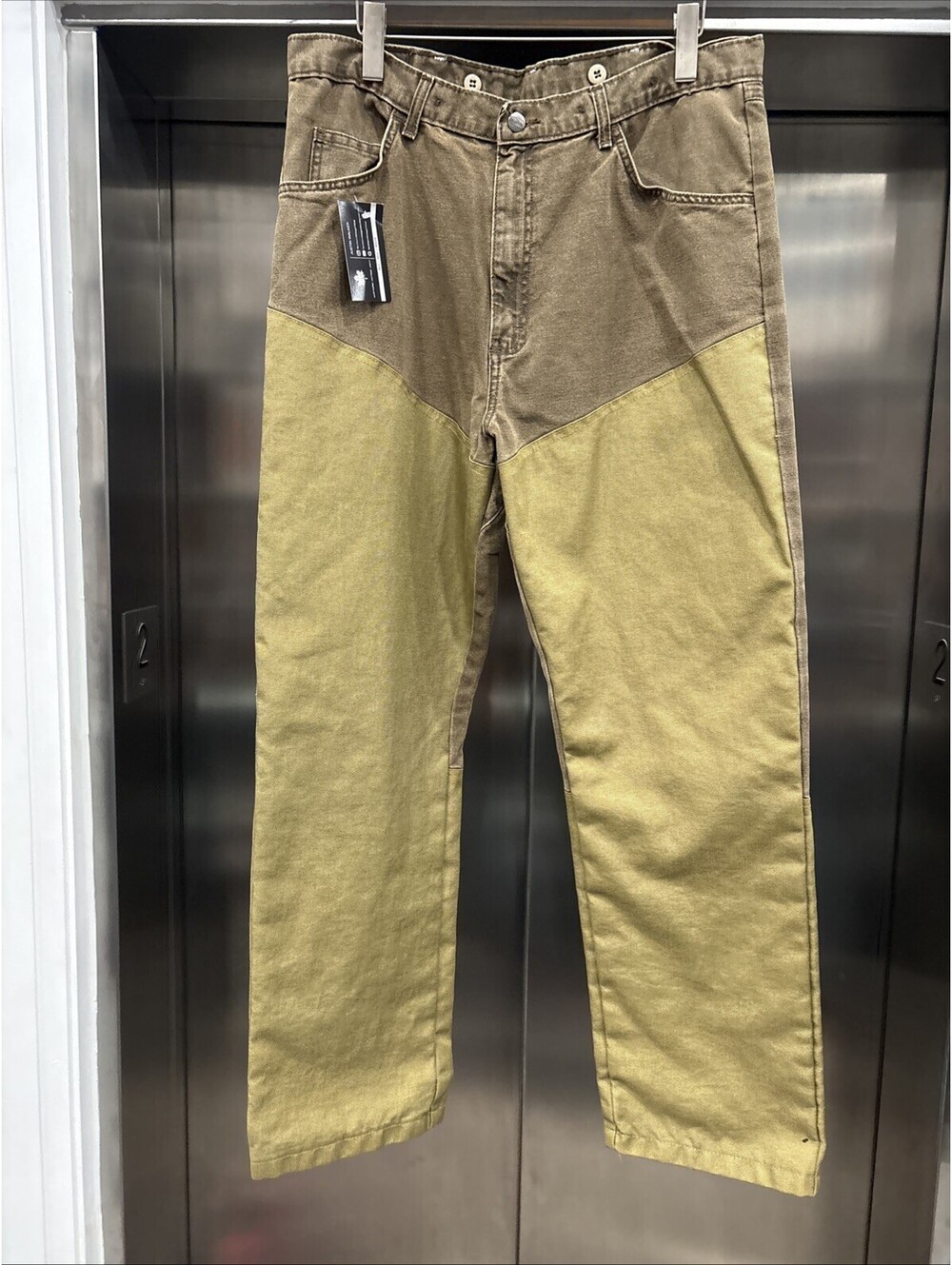 Wrangler Double Knee Inspired Lined Cargo Pants Relaxed Fit. Men's 38/31